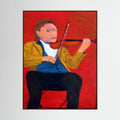 Fiddler  canvas print