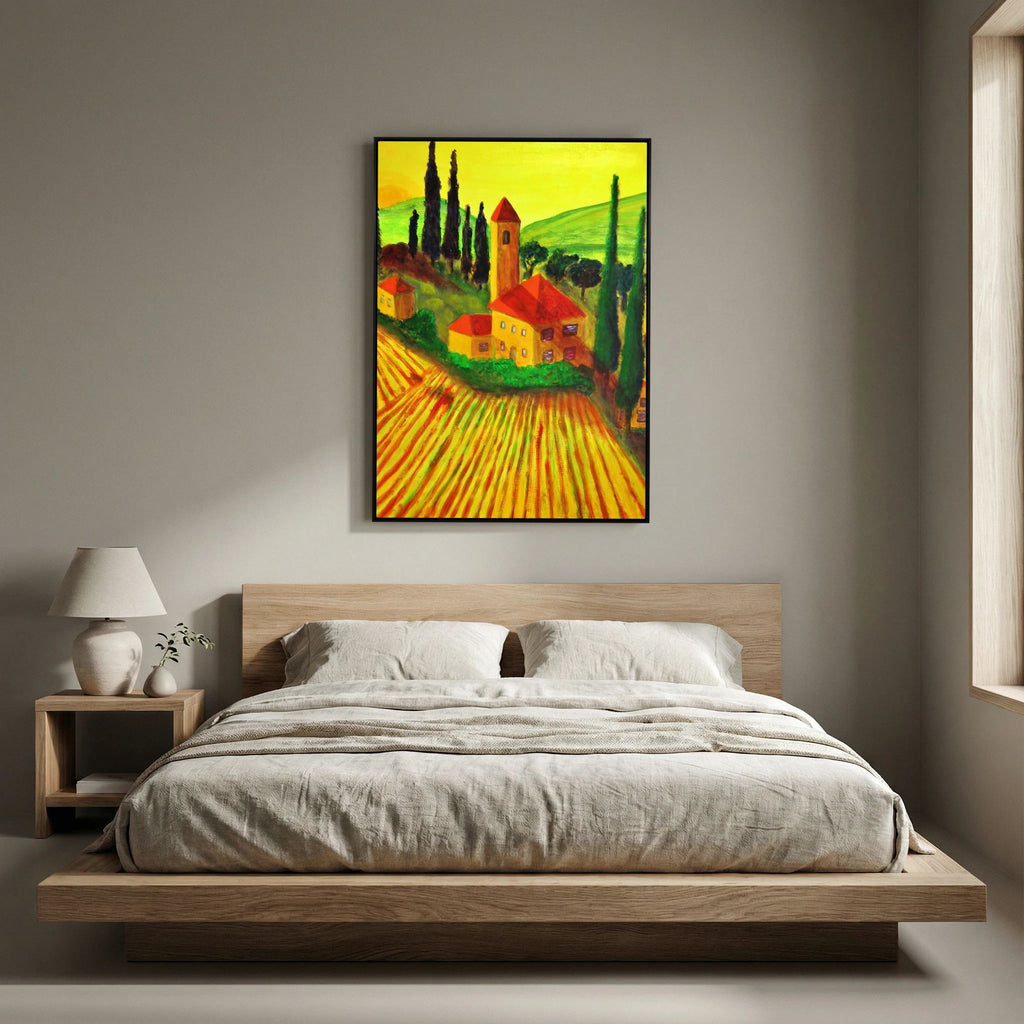 Yellow Morning   canvas print