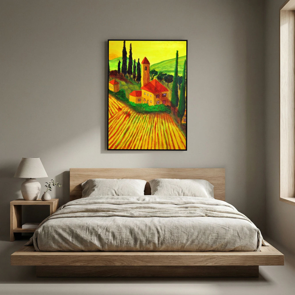 Yellow Morning   canvas print