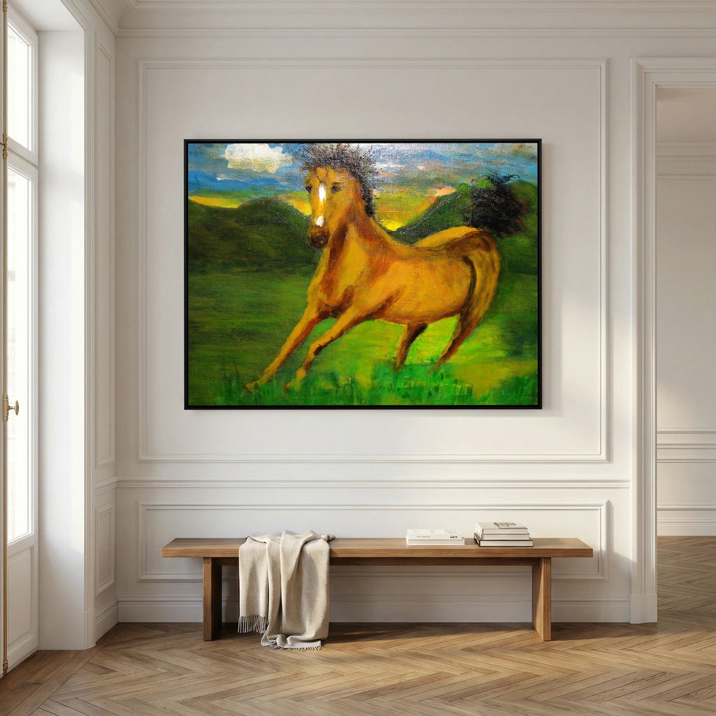 WILD H0RSE  CANVAS PRINT