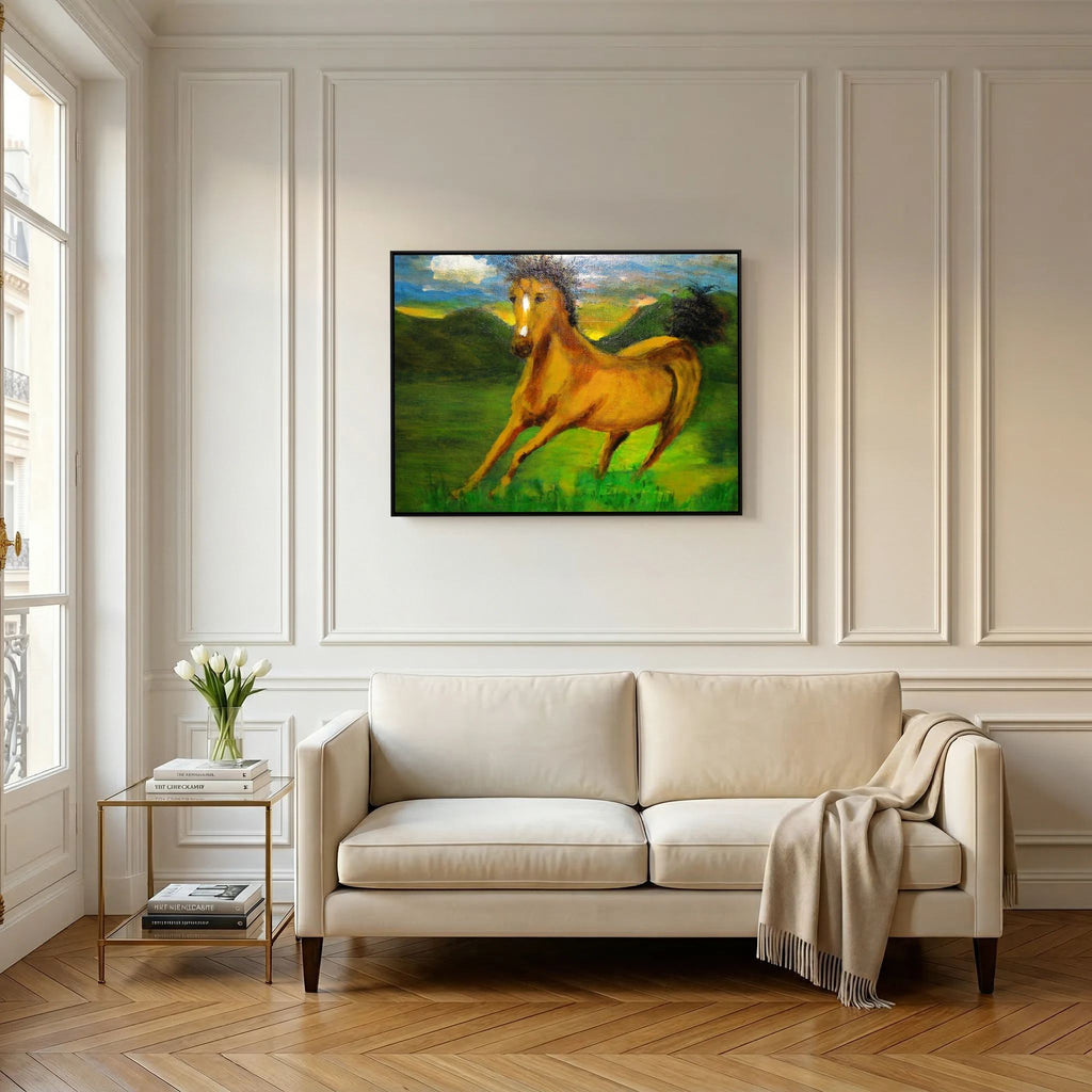 WILD H0RSE  CANVAS PRINT